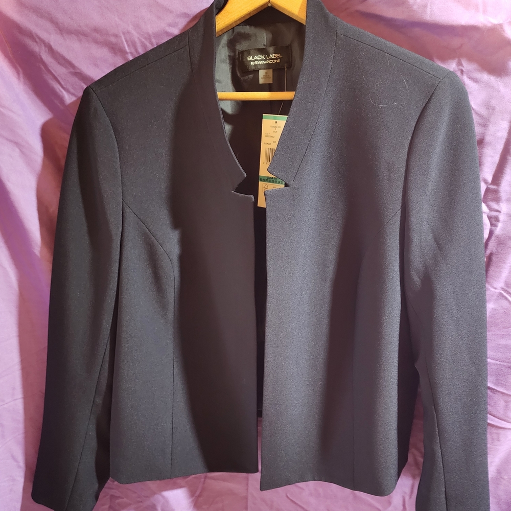Navy Blue, Black Label Women's Blazer